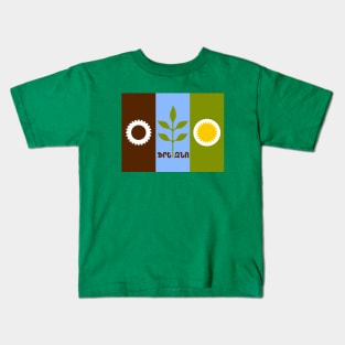 Fresno Flag in Armenian Kids T-Shirt